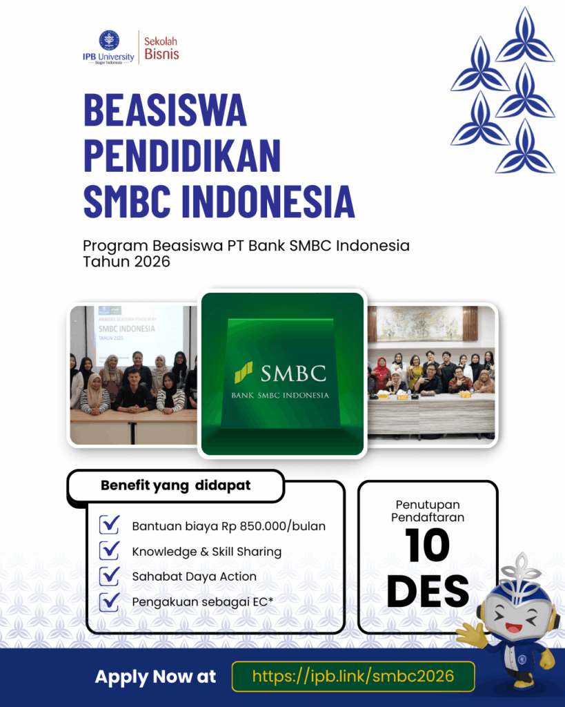 Beasiswa Pendidikan SMBC Indonesia 2026