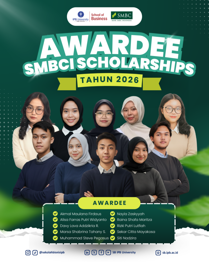 Penerima Beasiswa SMBC Indonesia Tahun 2026